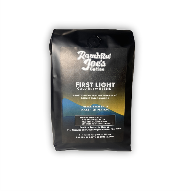 First Light Cold Brew Pouches - 6/1gal bags Bulk Pack